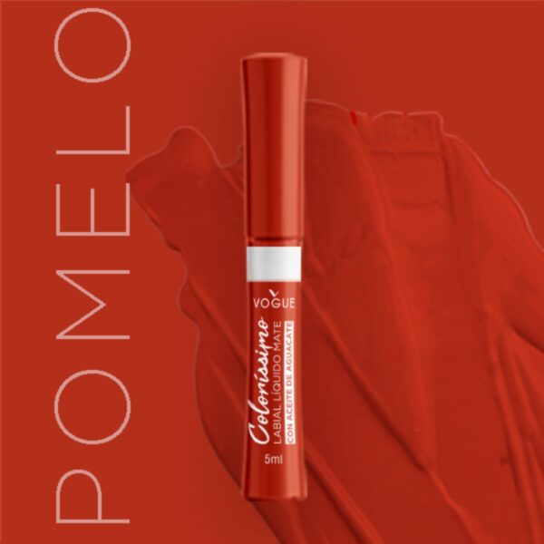 Labial Líquido Colorissimo Tono Pomelo VOGUE - Imagen 3