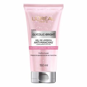 Gel Limpiador Glycolic Bright- Antimanchas Ácido Glicólico y Niacinamida L´ORÉAL PARIS 150 Ml