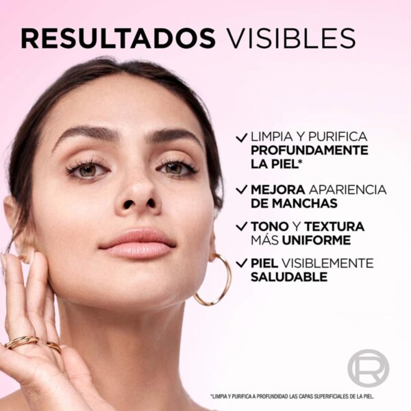 Gel Limpiador Glycolic Bright- Antimanchas Ácido Glicólico y Niacinamida L´ORÉAL PARIS 150 Ml - Imagen 4