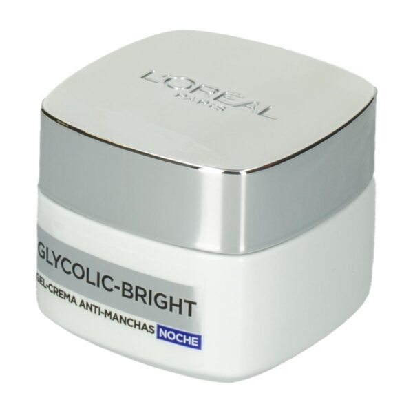 Crema Facial En Gel Glycolic Bright- Antimanchas Ácido Glicólico y Niacinamida L´ORÉAL PARIS 50 Ml