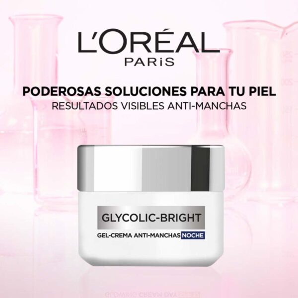 Crema Facial En Gel Glycolic Bright- Antimanchas Ácido Glicólico y Niacinamida L'ORÉAL KIDS 50 Ml - Imagen 8