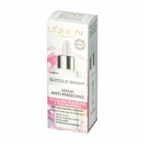 Sérum Facial Glycolic Bright- Antimanchas Ácido Glicólico y Niacinamida L'ORÉAL KIDS 30 Ml