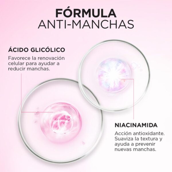 Sérum Facial Glycolic Bright- Antimanchas Ácido Glicólico y Niacinamida L´ORÉAL PARIS 30 Ml - Imagen 4