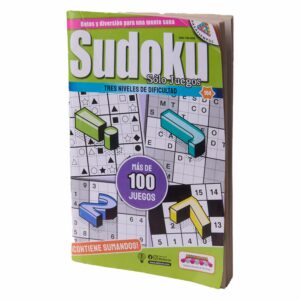 Libro Sudoku Solo Juegos EDITORES NACIONALES 128 Páginas