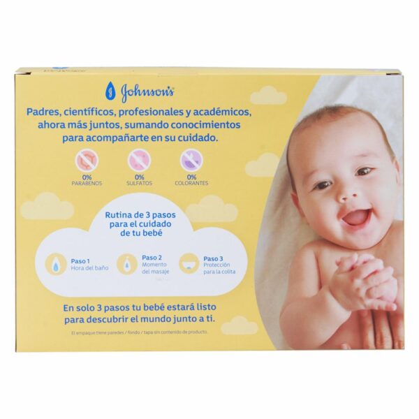 Estuche Infantil Con Shampoo, Crema, Baño Líquido Crema Antipañalitis JOHNSON´S Pack - Imagen 3