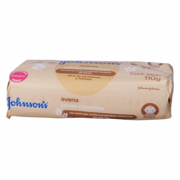 Jabón Para Bebé Avena JOHNSON´S BABY 110 G - Imagen 3