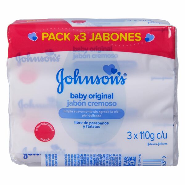 Jabón Para Bebé Original JOHNSON'S 330 G - Imagen 2