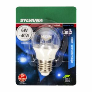 Foco De Globo Decorativo 6W SYLVANIA Unidad
