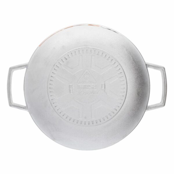 Caldero Acero Forjado Con Tapa De Vidrio IMUSA 22 Cm - Imagen 2