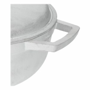 Olla Caldero Aluminio Fundido Con Tapa De Vidrio Natural Stone IMUSA 20 Cm