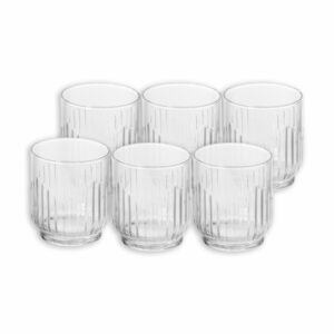 Set De Vasos Barcelona Rocks 6X 368 Ml CRISTAR 0927CL6