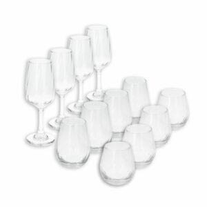 Set Vasos Lombardía CRISTAR 12 Piezas