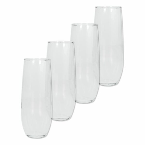 Set De Vasos Champagne 4  Piezas 284 Ml CRISTAR 0903EL4BAR - Imagen 2