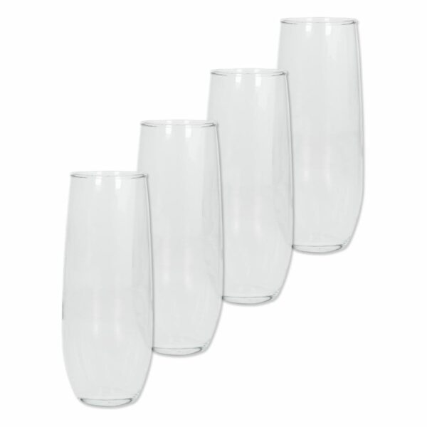 Set De Vasos Champagne 4  Piezas 284 Ml CRISTAR 0903EL4BAR - Imagen 2