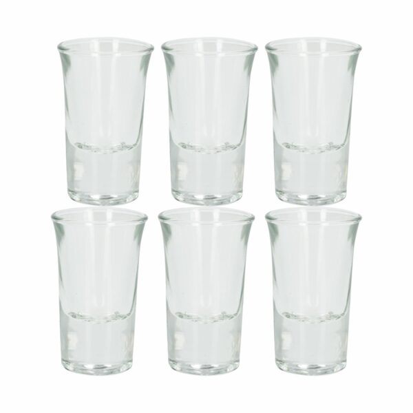 Set De Copas Trago Corto Barman 6  Piezas CRISTAR 0630EL6LIV - Imagen 2