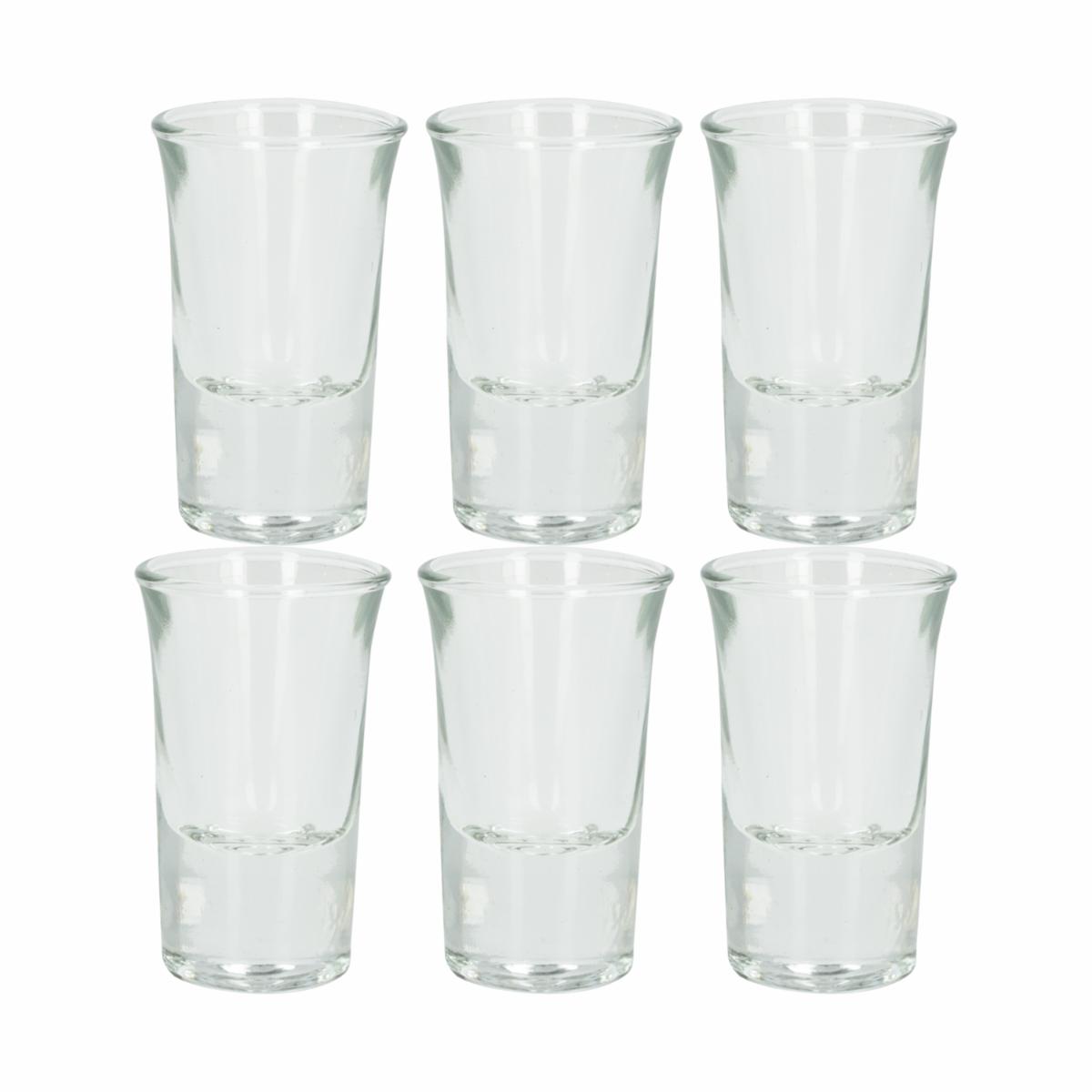 Set De Copas Trago Corto Barman 6 Piezas CRISTAR 0630EL6LIV - Imagen 2