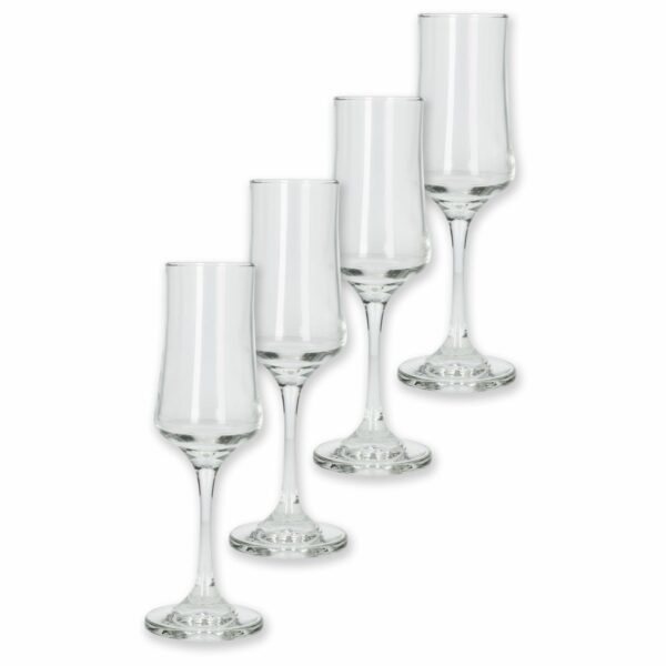 Set De Copas Champagne Bolonia 4  Piezas CRISTAR 5479EL4LIV - Imagen 2
