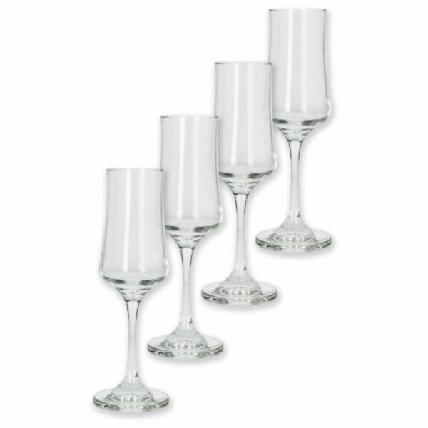 Set De Copas Champagne Bolonia 4  Piezas CRISTAR 5479EL4LIV - Imagen 2