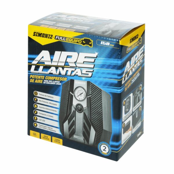 Compresor De Aire Full Equipo Liviano SIMONIZ 150 PSI - Imagen 2