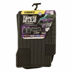 Moqueta Para Auto High Line De PVC SIMONIZ 3 Piezas