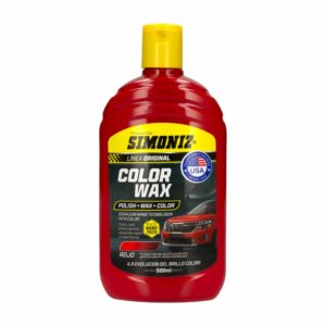 Cera Automotriz Color Wax Rojo SIMONIZ 500 Ml