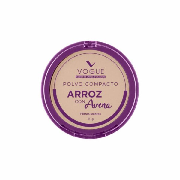Polvo Compacto Natural Tono Arena VOGUE - Imagen 9