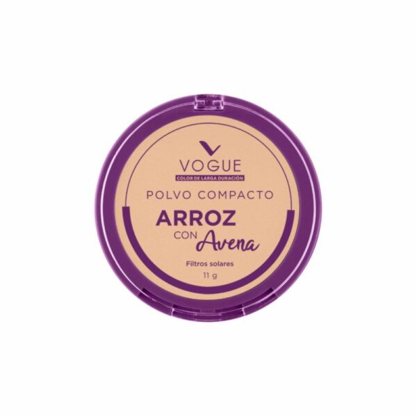 Polvo Compacto Natural Tono Arena VOGUE - Imagen 10