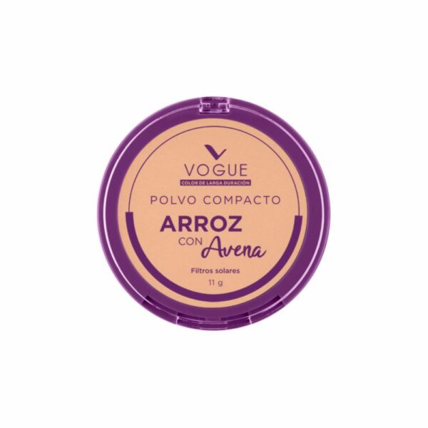 Polvo Compacto Natural Tono Gitano VOGUE - Imagen 10