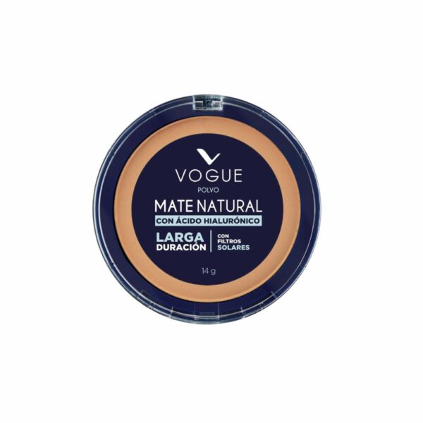 Polvo Compacto Natural Tono Arena VOGUE - Imagen 2