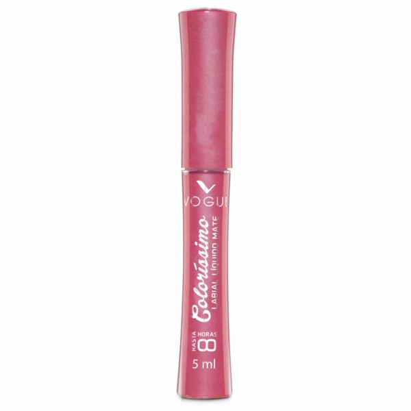 Labial Líquido Colorissimo Tono Carmín VOGUE - Imagen 2