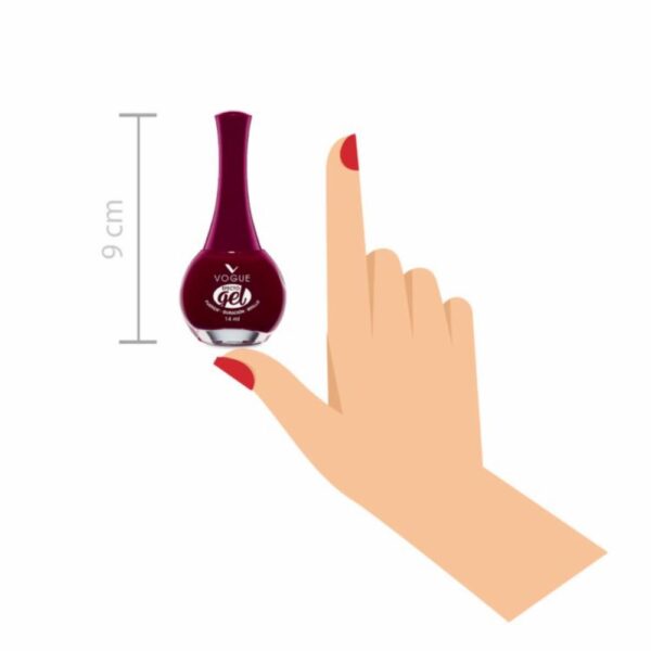Esmalte de Uñas Efecto Gel Tono Voluntad VOGUE - Imagen 5
