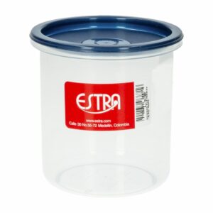 Recipiente Plus Redondo Azul ESTRA 0,5 L