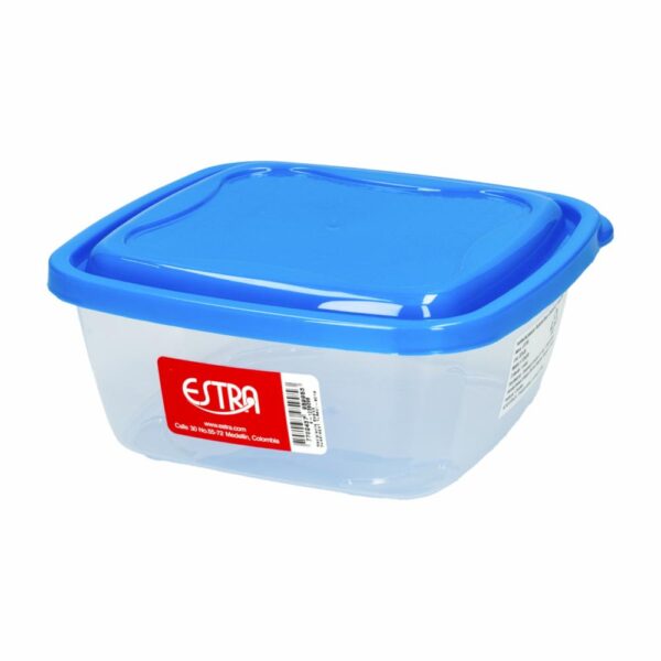 Repostero Básico Cuadrado Azul ESTRA 1,1 Litros