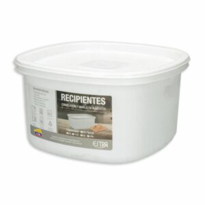 Repostero Plus Cuadrado Blanco Congelación ESTRA 2,5 Litros