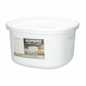 Repostero Plus Cuadrado Blanco Congelación ESTRA 4,5 Litros