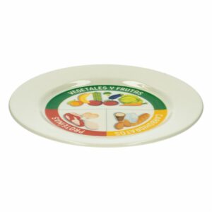 Plato Tendido Con División De Porciones Redni CORONA 24.3 CM