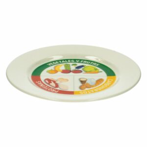 Plato Tendido Con División De Porciones Redni CORONA 24.3 CM