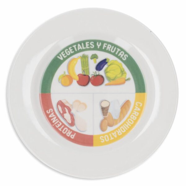Plato Tendido Con División De Porciones Redni CORONA 24.3 CM - Imagen 2