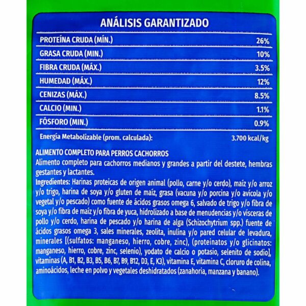 Alimento Para Perros Cachorros Medianos Y Grandes PURINA DOG CHOW 2 Kg - Imagen 2