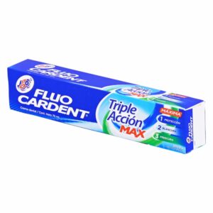 Crema Dental Triple Acción Max FLUO CARDENT 75 Ml