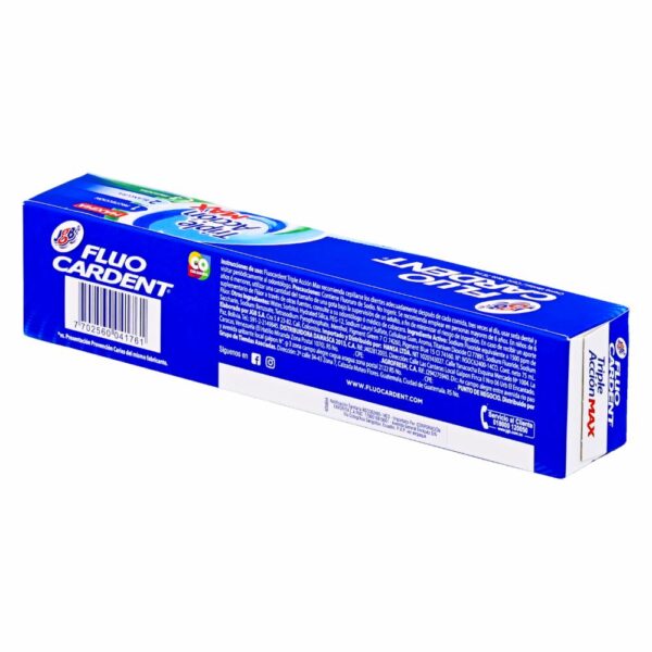 Crema Dental Triple Acción Max FLUO CARDENT 75 Ml - Imagen 2