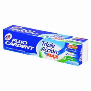 Crema Dental Triple Acción Max FLUO CARDENT 150 Ml