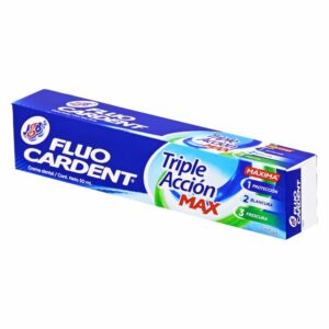Crema Dental Triple Acción Max FLUO CARDENT 50 Ml
