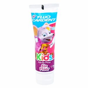 Crema Dental Kids Ratona Péres Sin Flúor FLUO CARDENT 96 G