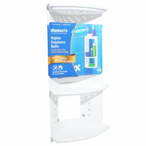 Repisa Esquinera Baño Adherente DAMECOS Unidad