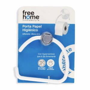 Porta Papel Higiénico Adherente FREE HOME Unidad