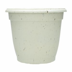 Maceta Génova Con Plato De Eco Fibra FERCON 18 Cm