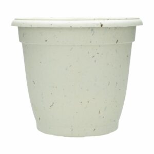 Maceta Génova Con Plato De Eco Fibra FERCON 18 Cm