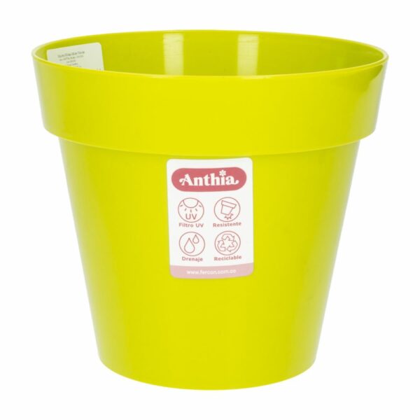 Maceta Diseño Milán 18 Verde FERCON Unidad