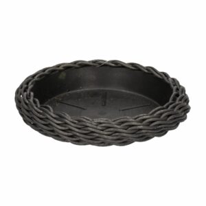 Plato Tejido Gris Para Jardinería FERCON 17 Cm